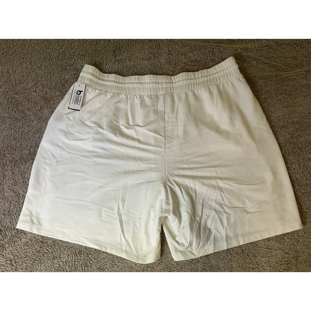 ID Ideology Plus Size Comfort Flow High Rise Shorts Womens 3X Bright White New - Picture 11 of 12